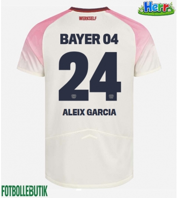 Bayer Leverkusen Aleix Garcia #24 Bortatröja 2025-26 Kortärmad